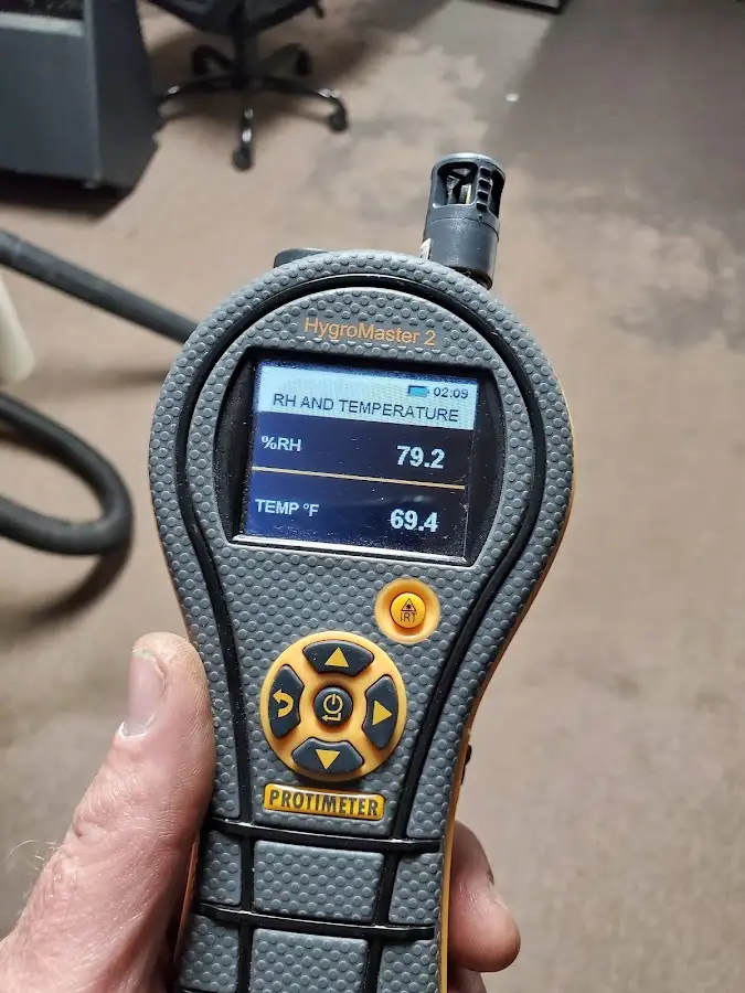 Moisture meter humidity assessment for Fire & Smoke Damage Restoration in Ellisville